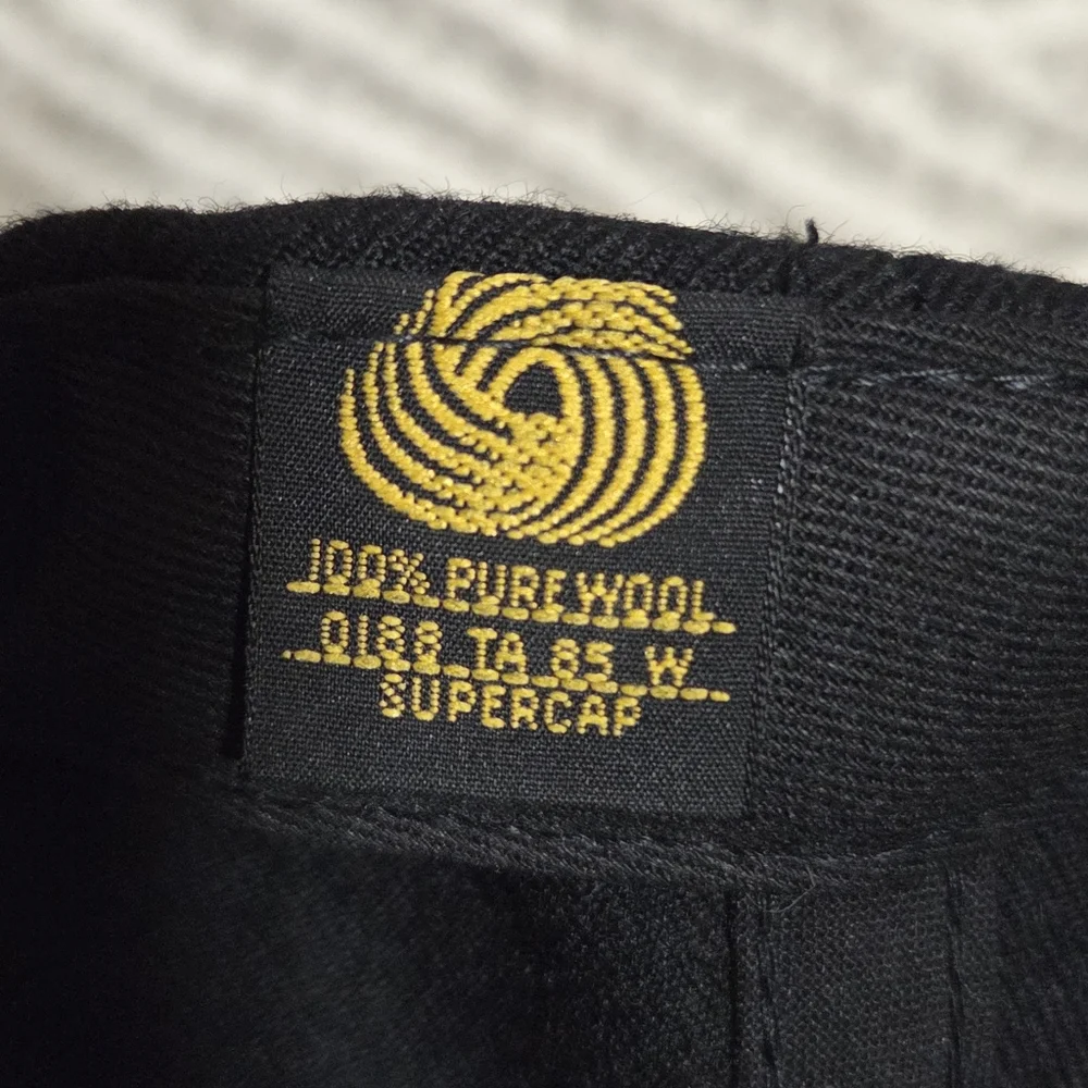 Vtg‎ 90s NIKE Air Jordan Jumpman Wool Snapback Hat Chicago Bulls Cap Bred EUC